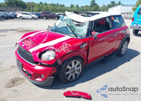 2011 Mini Cooper S из США, поврежденный, VIN WMWSV3C53BTY13270